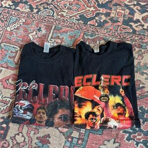 F1 Charles LeClerc T-Shirt Bundle XL